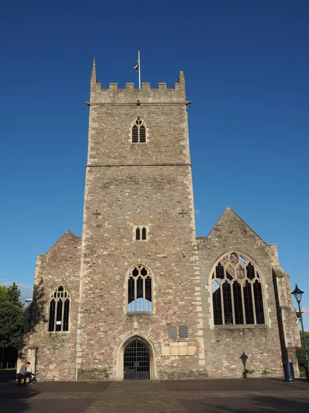 São Pedro arruinou a igreja em Bristol — Fotografia de Stock