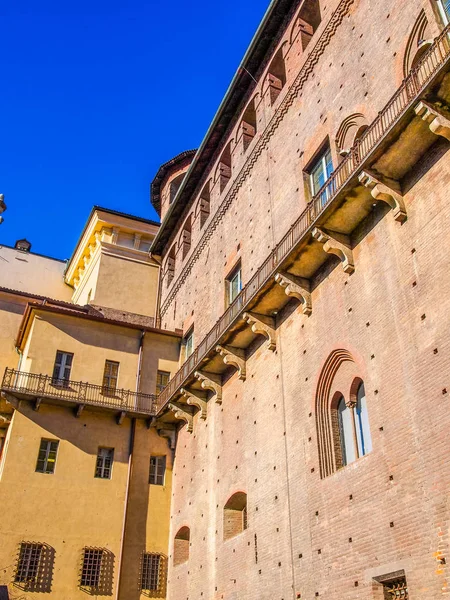 Palazzo Madama Turyn (Hdr) — Zdjęcie stockowe