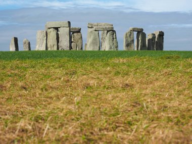 Wiltshire 'daki Stonehenge anıtı