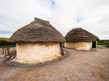 Amesbury HDR Stonehenge Neolitik evlerde