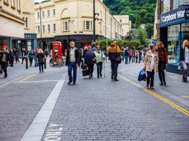HDR banyo gelen turist