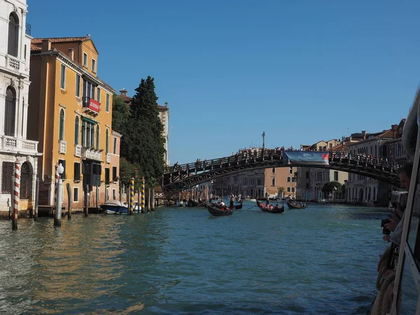 Canal Grande en Venecia — Foto de Stock