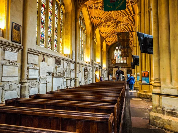 HDR Bath Abbey in Bath — Stock Photo, Image