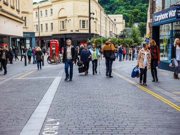 HDR banyo gelen turist
