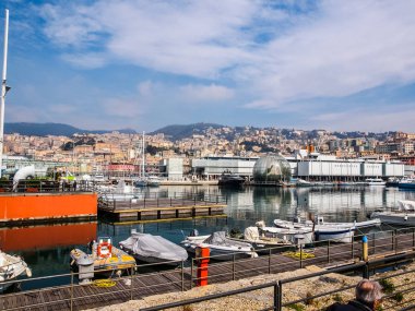 Porto Vecchio Cenova İtalya (Hdr)