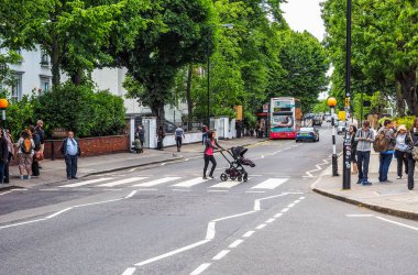 Londra (Hdr geçitte Abbey Road)
