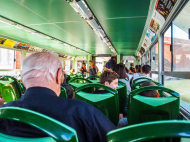 Venedik 'te HDR Waterbus durağı