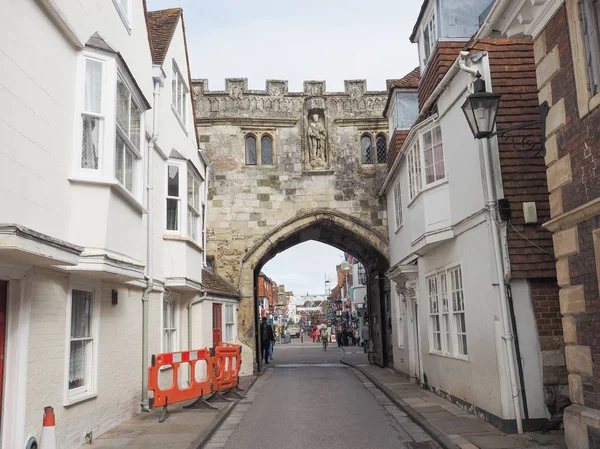 View of the city of Salisbury — Stock Photo, Image