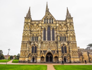 Salisbury katedralde HDR Salisbury