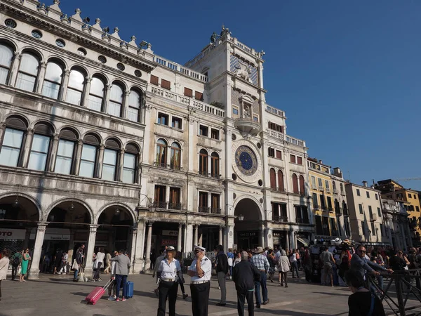 A velencei Szent Márk térre — Stock Fotó