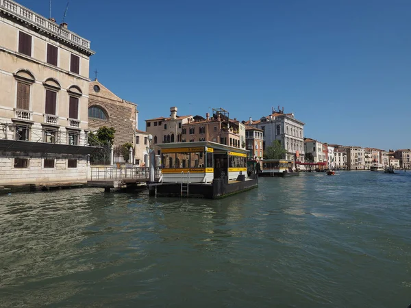 Канал Гранде у Венеції — стокове фото