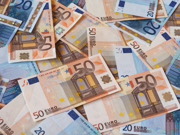 Billetes en euros, Unión Europea (UE) ) —  Fotos de Stock