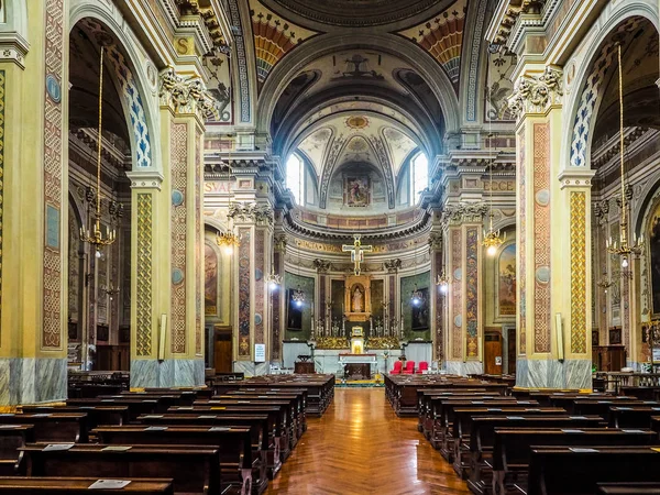 San Donato Immacolata Concezione i Turin (Hdr) — Stockfoto