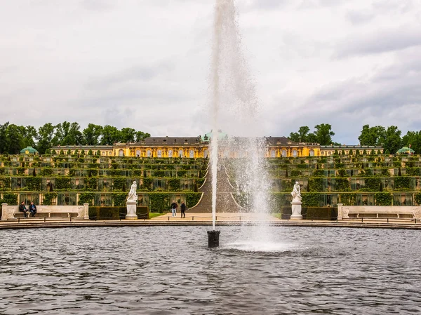 Schloss Sanssouci Potsdam (HDR) —  Fotos de Stock