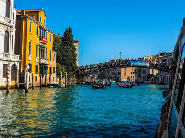 HDR Canal Grande à Venise — Photo