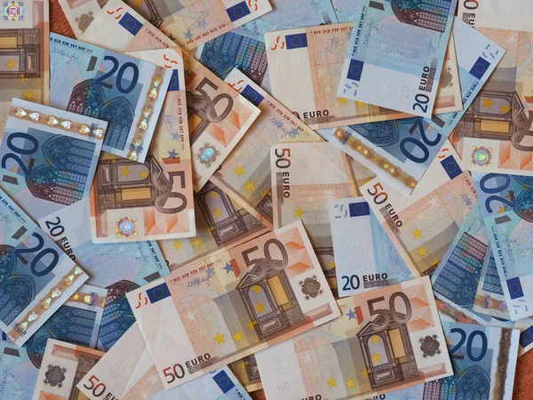 Euro (EUR) notes, European Union (EU) — Stock Photo, Image