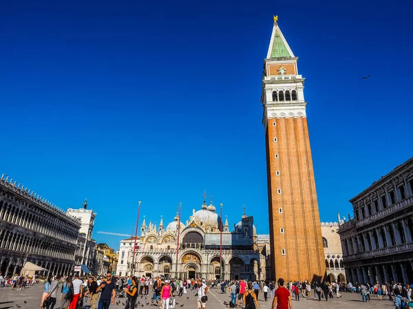HDR St Mark Meydanı Venedik