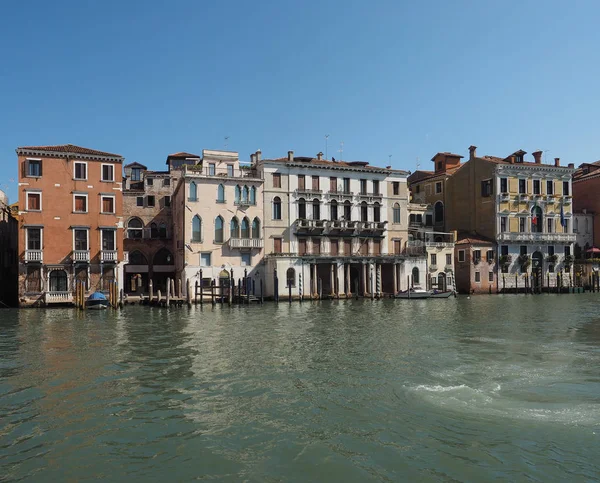 Canal Grande en Venecia — Foto de Stock