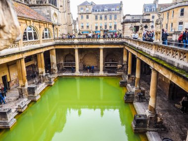 HDR Roma Hamamı, banyo