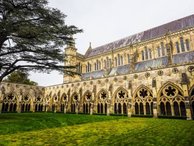 Salisbury katedralde HDR Salisbury