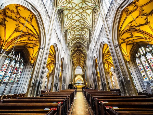 HDR St Mary Redcliffe Bristol — Stok fotoğraf