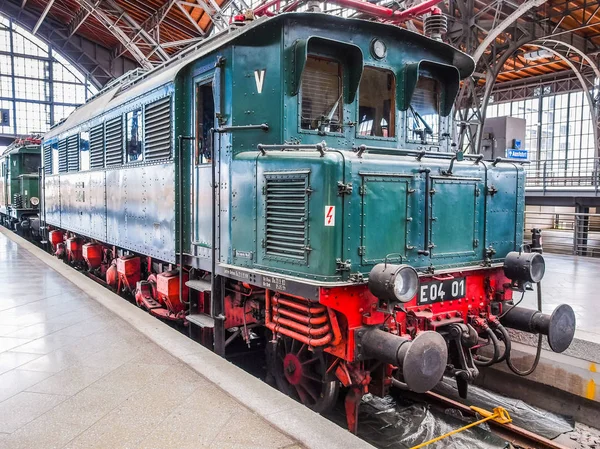 Ιστορικό Δρ κινητήρια Λειψία Hbf (Hdr) — Φωτογραφία Αρχείου