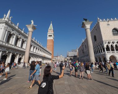 Venedik'te San Marco Meydanı