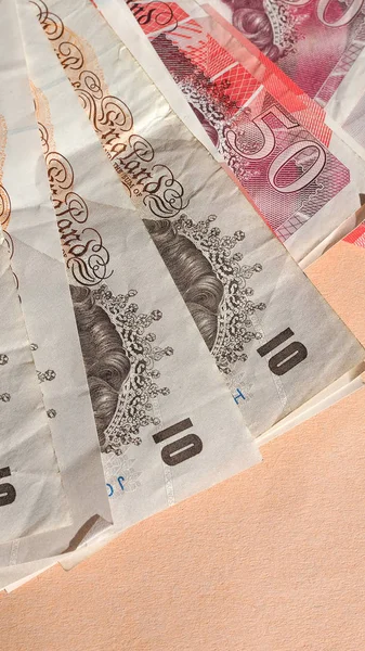 GBP Pound notes — Stock Photo, Image
