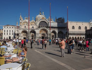 Venedik'te San Marco Meydanı