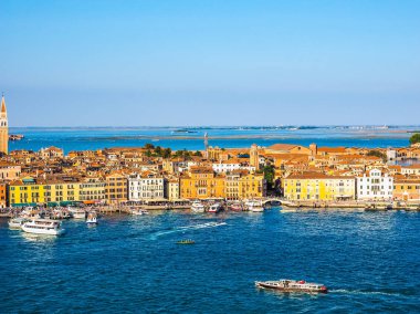 Venedik HDR havadan görünümü