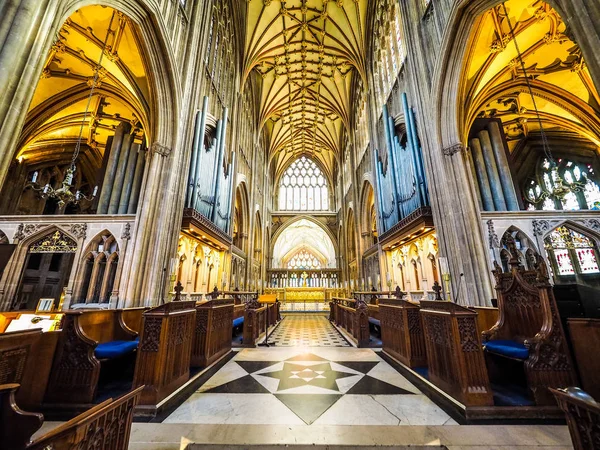 HDR St Mary Redcliffe Bristol — Stok fotoğraf