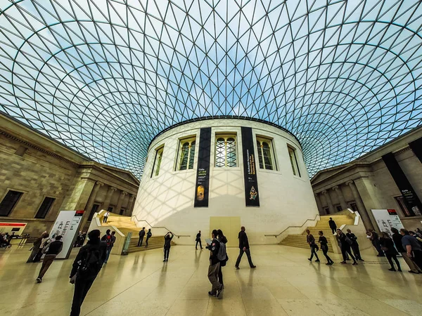 大英博物館、ロンドン (Hdr で) — ストック写真