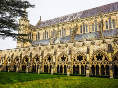 Salisbury katedralde HDR Salisbury