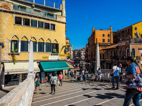 HDR Venedik gelen turist