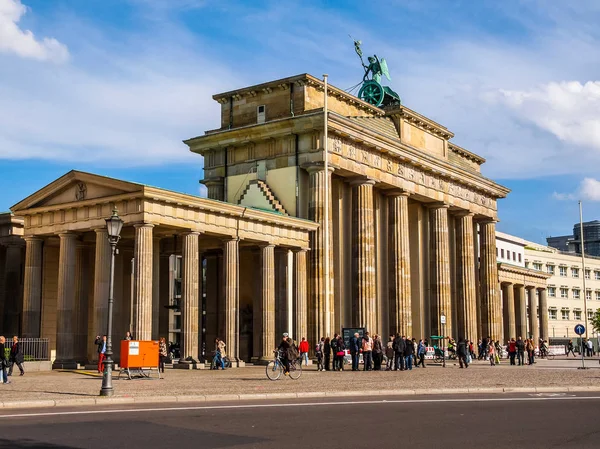 Brandenburger Tor Berlim (Hdr) — Fotografia de Stock
