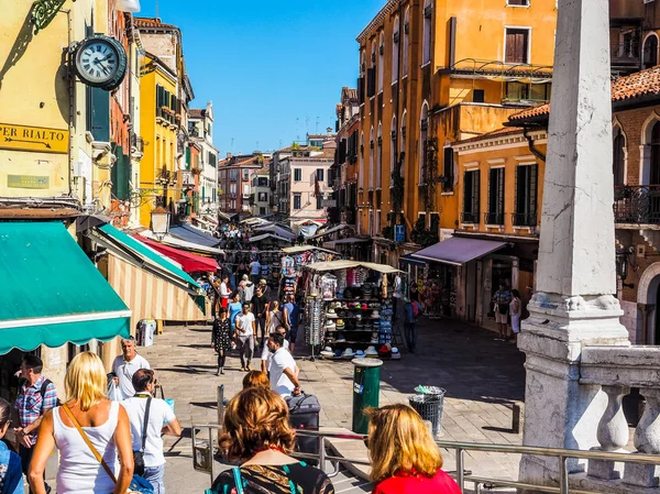 HDR Venedik gelen turist