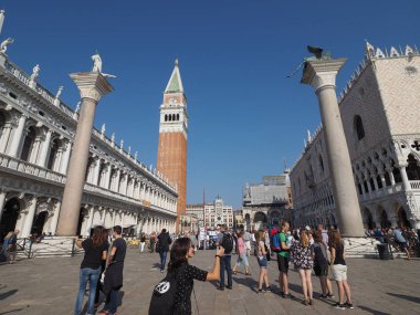 Venedik'te San Marco Meydanı