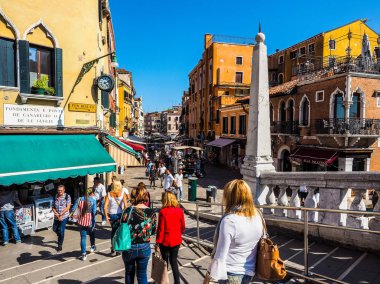 HDR Venedik gelen turist
