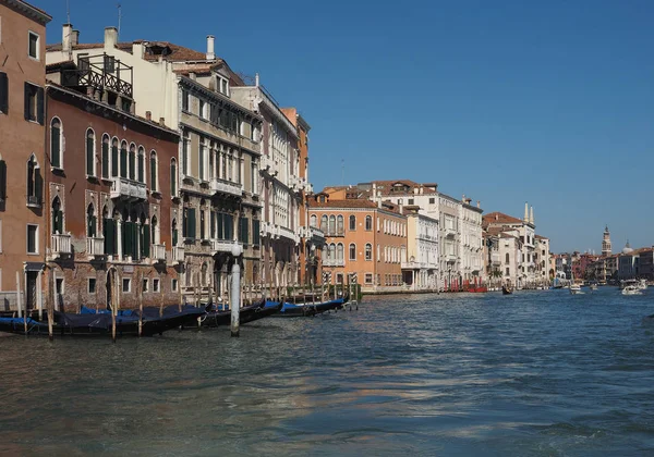 Canal Grande en Venecia — Foto de Stock