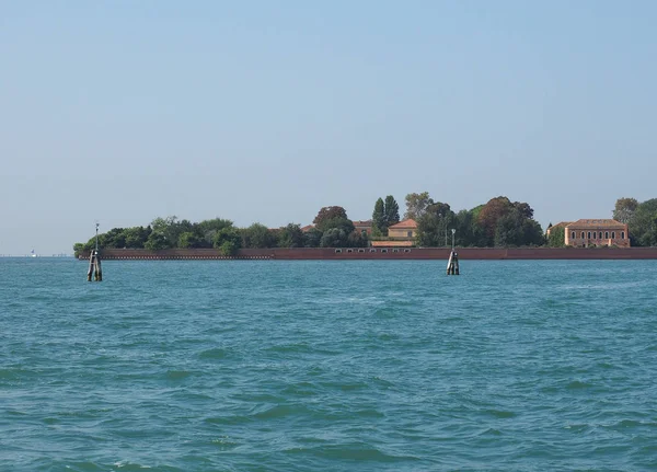 Isla de San Servolo en Venecia —  Fotos de Stock