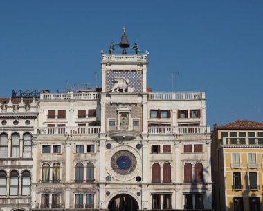 Venedik'te San Marco Saat Kulesi