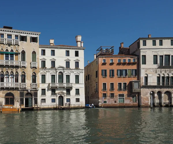 Canal Grande en Venecia — Foto de Stock