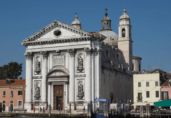 I Igreja Gesuati em Veneza — Fotografia de Stock