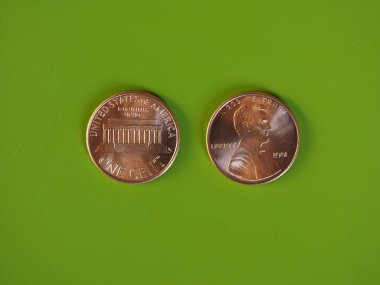 Bir Cent dolar sikke, Amerika Birleşik Devletleri