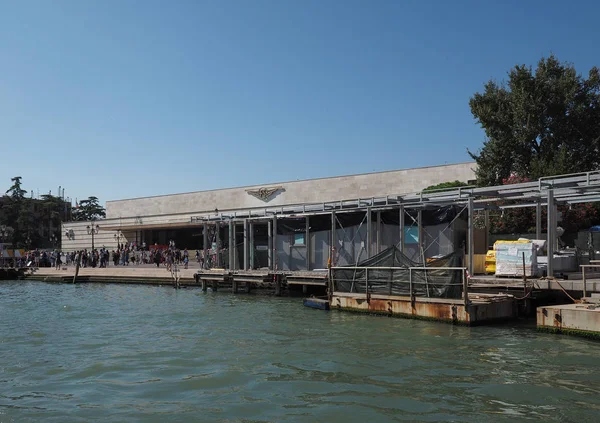 Santa Lucia station in Venice — Stock Photo, Image