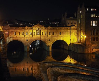 Pulteney Köprüsü Bath 'da
