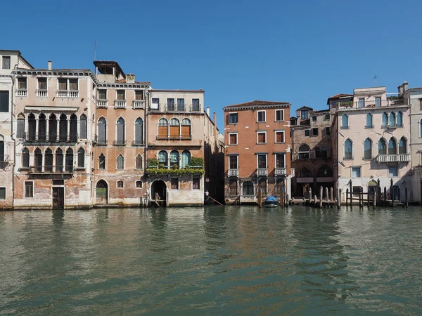 Canal Grande en Venecia — Foto de Stock