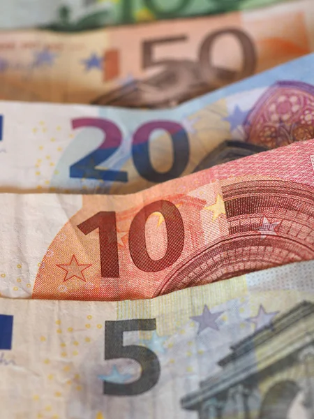 Euro (Eur) anteckningar, Europeiska unionen (Eu) — Stockfoto