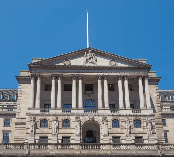 Bank van Engeland in Londen — Stockfoto