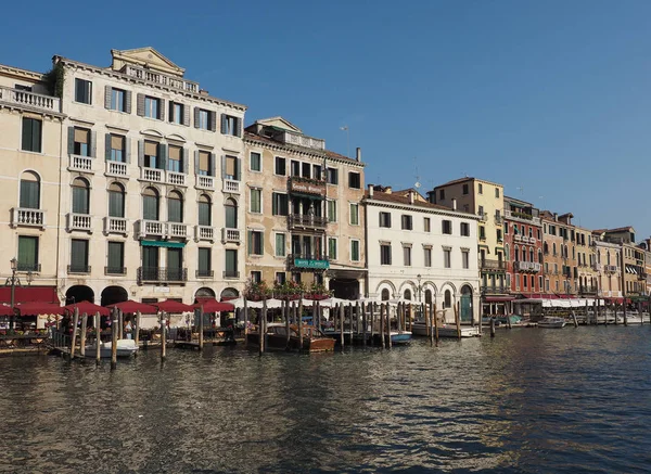 Canal Grande en Venecia — Foto de Stock